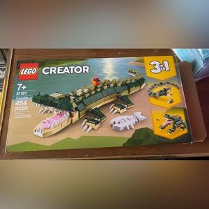 454 piece Lego 3 in one crocodile, snake and frog set🐊🐸🐍